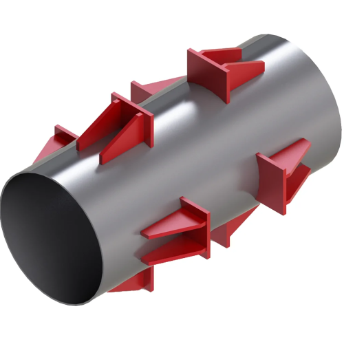 Опора неподвижная лобовая четырехупорная усиленная Т7.12 630х10х240х890х340 мм Серия 4.903-10 Выпуск 4