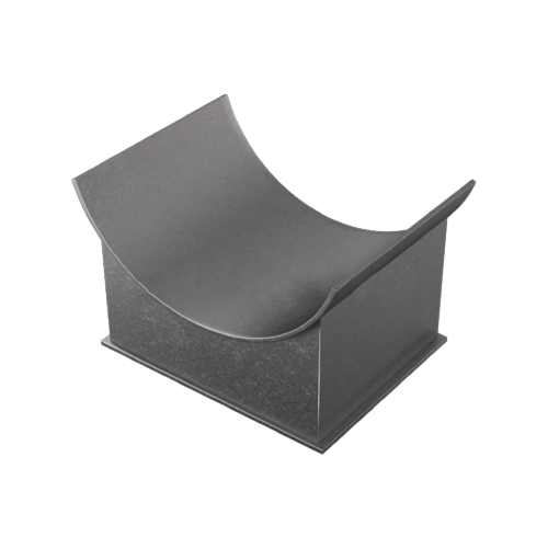 Опора неподвижная приварная для трубопроводов ТЭС и АЭС Ст3 530х400х500х150 мм ОСТ 34-10-616-93 в Перми

