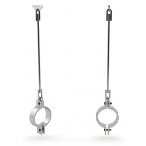 Опора подвесная жесткая для горизонтальных трубопроводов Т24 09Г2С 377х3010 мм Серия 4.903-10 выпуск 6 в Перми

