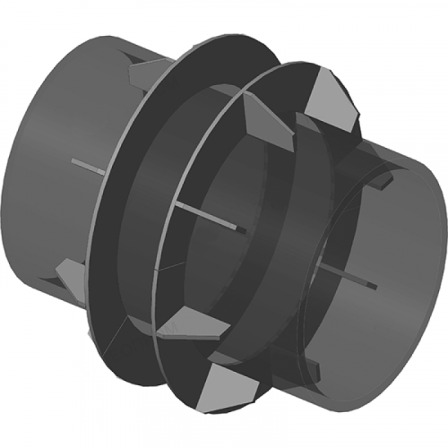 Опора неподвижная щитовая для тепловых сетей ТС-666.00.00 1420х300 мм Серия 5.903-13 выпуск 7-95 190 кг