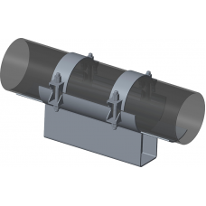 Опора неподвижная бугельная с корпусом для тепловых сетей ТС-671.00.00 630х380х340х100 мм Серия 5.903-13 выпуск 7-95 69,6 кг