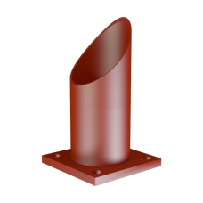 Опора неподвижная трубчатая для тепловых сетей исп. Б2 Ст20 108х150 мм ОСТ 36-146-88 1 кг