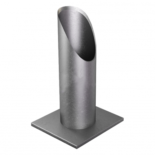 Опора неподвижная трубчатая с круто изогнутыми отводами для тепловых сетей исп. А1 09Г2С 325х100 мм ОСТ 36-146-88 20,1 кг