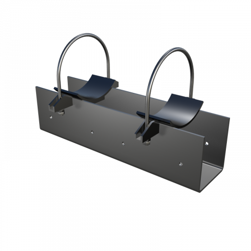 Опора подвижная хомутовая Х2 ОПХ2-100.159 159 мм ОСТ 36-94-83