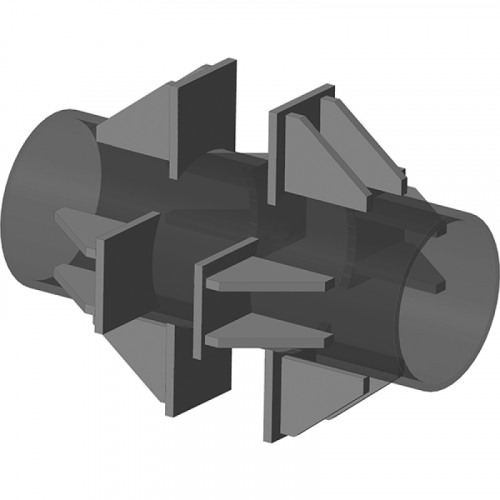 Опора неподвижная четырехупорная для тепловых сетей ТС-661.00.00 1420х500х336х1680 мм Серия 5.903-13 выпуск 7-95 151 кг