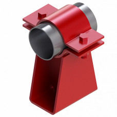 Опора подвижная скользящая хомутовая ТС-625.000 38х100х80х117 мм Серия 5.903-10 выпуск 8-95 1 кг